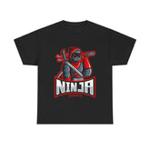Ninja Unisex Cotton Tee - Extreme Dirt Bike Champion Shirt